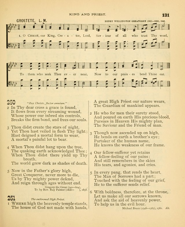 Carmina Sanctorum: a selection of hymns and songs of praise with tunes page 132
