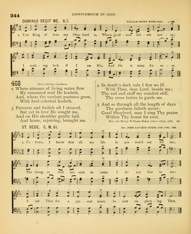 Carmina Sanctorum: a selection of hymns and songs of praise with tunes page 247