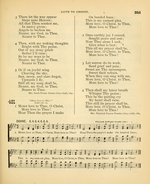 Carmina Sanctorum: a selection of hymns and songs of praise with tunes page 254