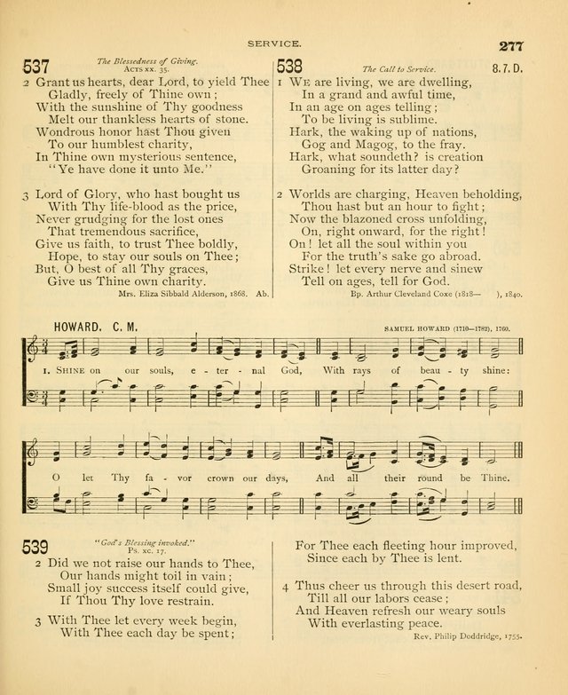 Carmina Sanctorum: a selection of hymns and songs of praise with tunes page 280