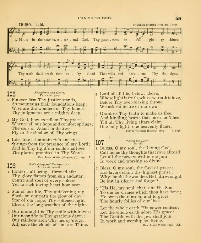 Carmina Sanctorum: a selection of hymns and songs of praise with tunes page 56