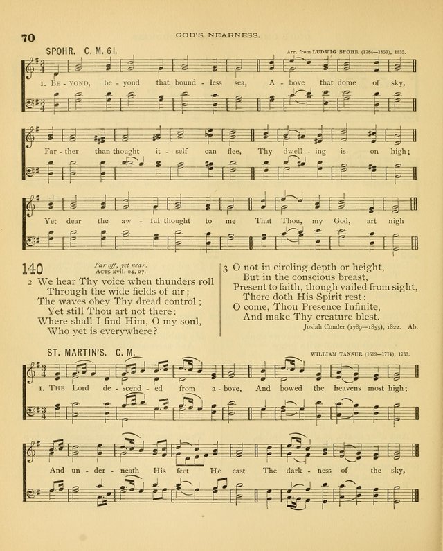 Carmina Sanctorum: a selection of hymns and songs of praise with tunes page 71