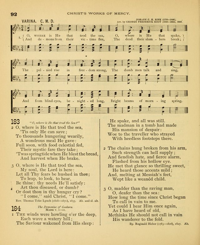 Carmina Sanctorum: a selection of hymns and songs of praise with tunes page 93