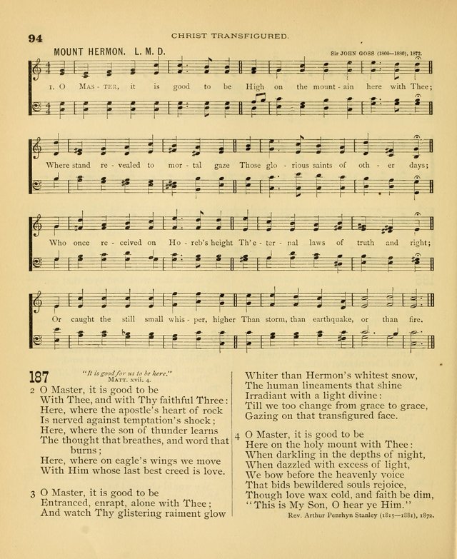 Carmina Sanctorum: a selection of hymns and songs of praise with tunes page 95