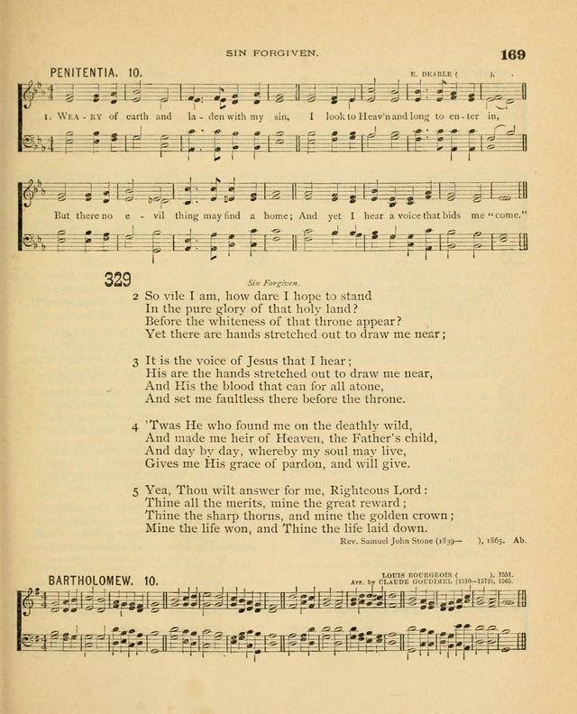 Carmina Sanctorum, a selection of hymns and songs of praise with tunes page 170