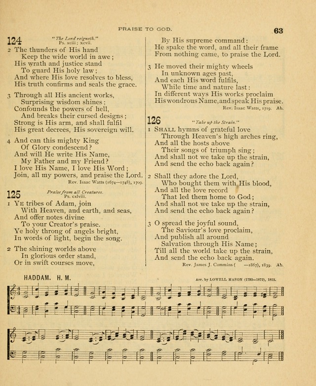 Carmina Sanctorum, a selection of hymns and songs of praise with tunes page 64