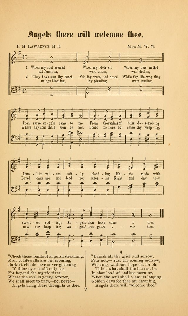 Celestial Sonnets: a collection of new and original songs and hymns of peace and progress, designed for public gatherings, home circles, religious, spiritual, temperance, social and camp meetings, etc page 12