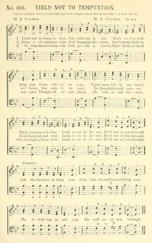 Choice Songs: a collection of Sunday school and gospel songs for use in churches, Sunday schools, young people