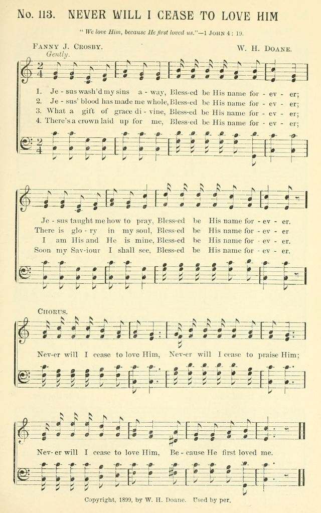 Choice Songs: a collection of Sunday school and gospel songs for use in churches, Sunday schools, young people