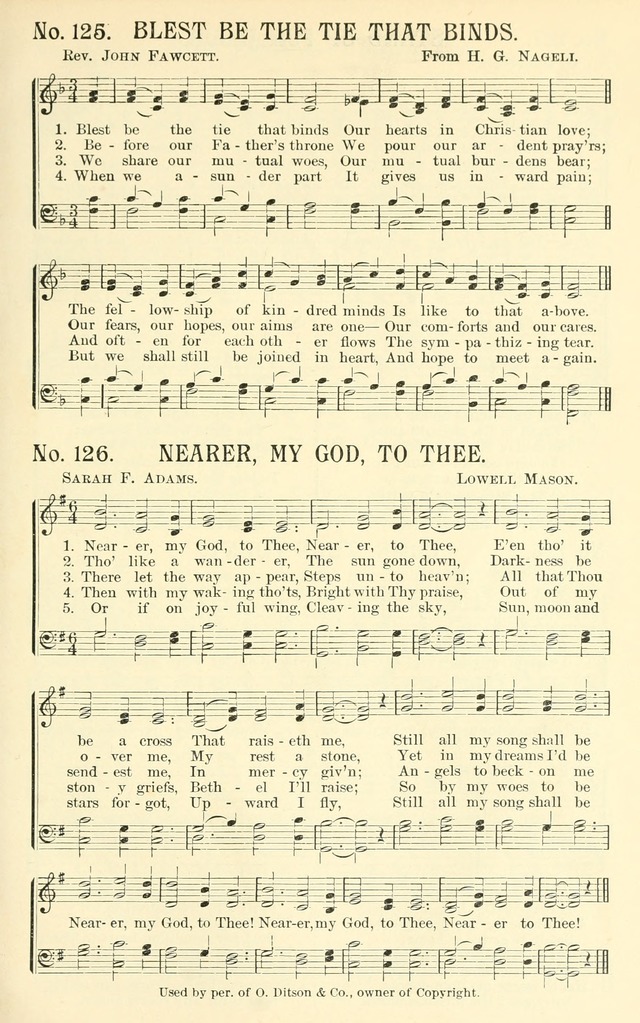 Choice Songs: a collection of Sunday school and gospel songs for use in churches, Sunday schools, young people