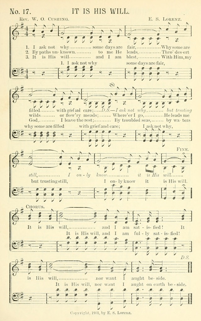 Choice Songs: a collection of Sunday school and gospel songs for use in churches, Sunday schools, young people