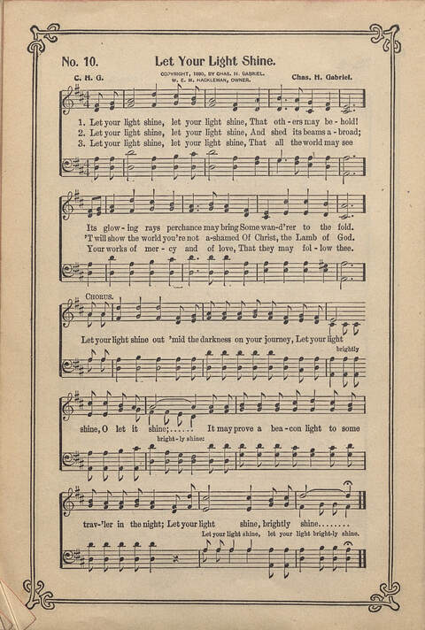Carmina Sacra: Sacred Songs for the Sunday School page 10