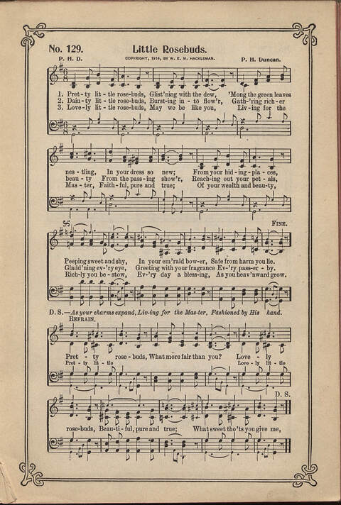 Carmina Sacra: Sacred Songs for the Sunday School page 129