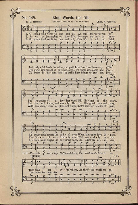 Carmina Sacra: Sacred Songs for the Sunday School page 149