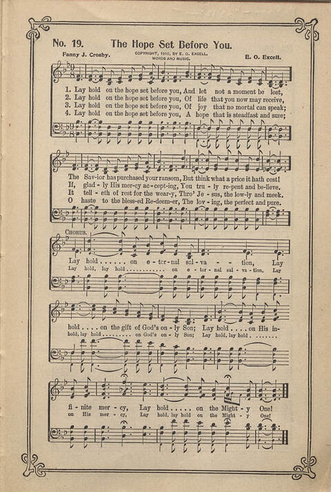 Carmina Sacra: Sacred Songs for the Sunday School page 19