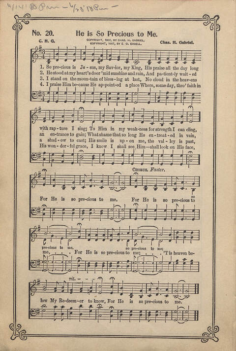 Carmina Sacra: Sacred Songs for the Sunday School page 20