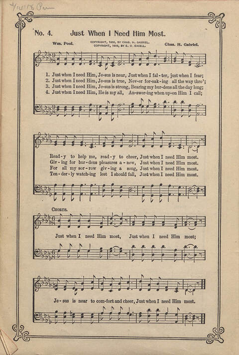 Carmina Sacra: Sacred Songs for the Sunday School page 4