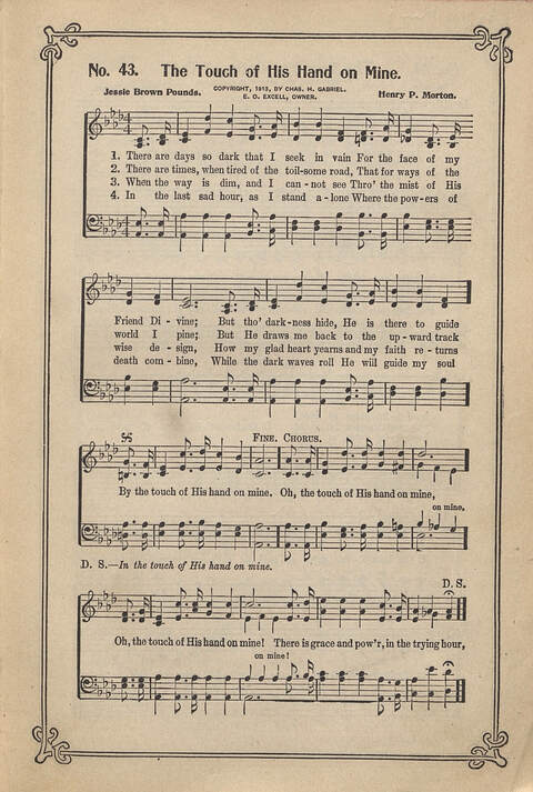 Carmina Sacra: Sacred Songs for the Sunday School page 43
