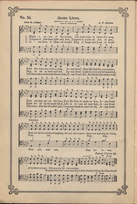 Carmina Sacra: Sacred Songs for the Sunday School page 56