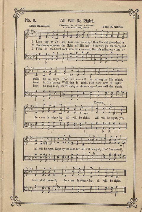 Carmina Sacra: Sacred Songs for the Sunday School page 9