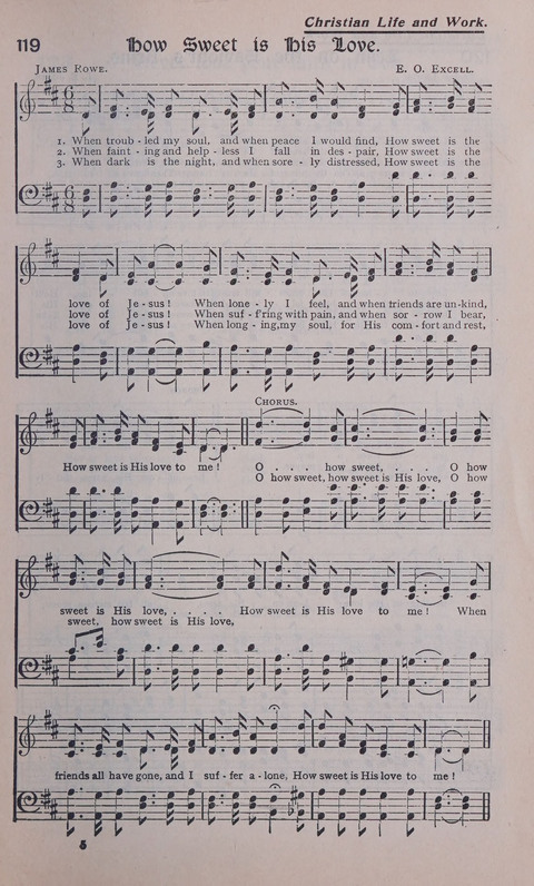 Celestial Songs: a collection of 900 choice hymns and choruses, selected for all kinds of Christian Getherings, Evangelistic Word, Solo Singers, Choirs, and the Home Circle page 103