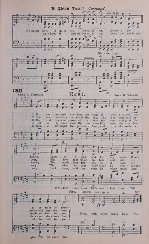 Celestial Songs: a collection of 900 choice hymns and choruses, selected for all kinds of Christian Getherings, Evangelistic Word, Solo Singers, Choirs, and the Home Circle page 159