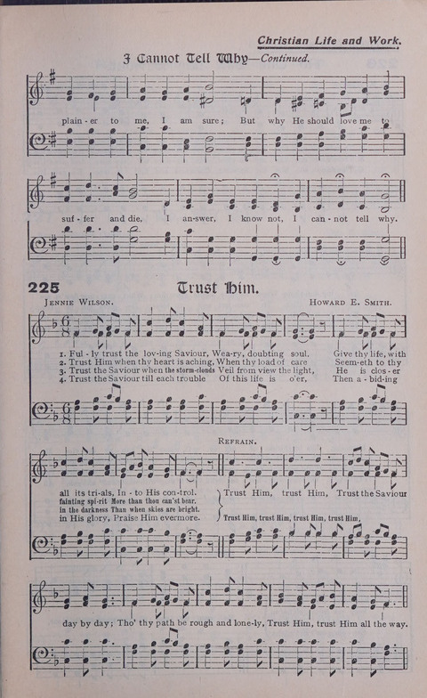 Celestial Songs: a collection of 900 choice hymns and choruses, selected for all kinds of Christian Getherings, Evangelistic Word, Solo Singers, Choirs, and the Home Circle page 201