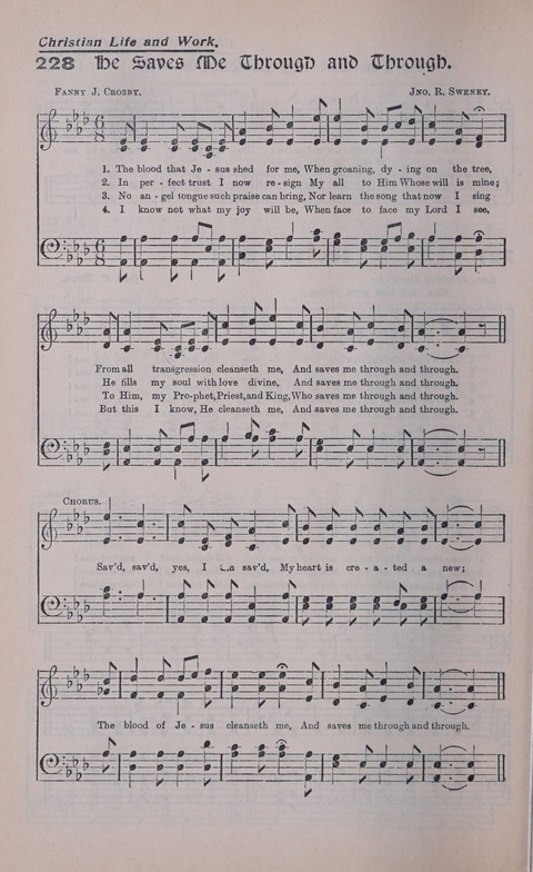 Celestial Songs: a collection of 900 choice hymns and choruses, selected for all kinds of Christian Getherings, Evangelistic Word, Solo Singers, Choirs, and the Home Circle page 204