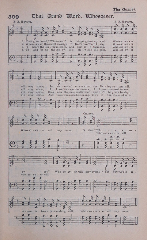 Celestial Songs: a collection of 900 choice hymns and choruses, selected for all kinds of Christian Getherings, Evangelistic Word, Solo Singers, Choirs, and the Home Circle page 263