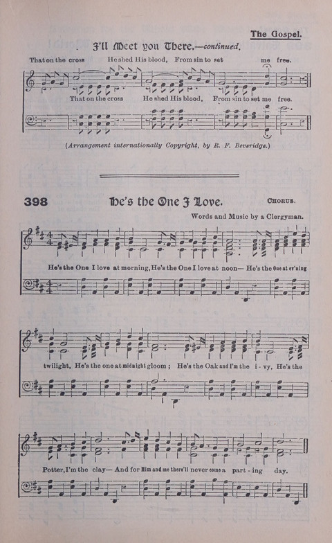 Celestial Songs: a collection of 900 choice hymns and choruses, selected for all kinds of Christian Getherings, Evangelistic Word, Solo Singers, Choirs, and the Home Circle page 343