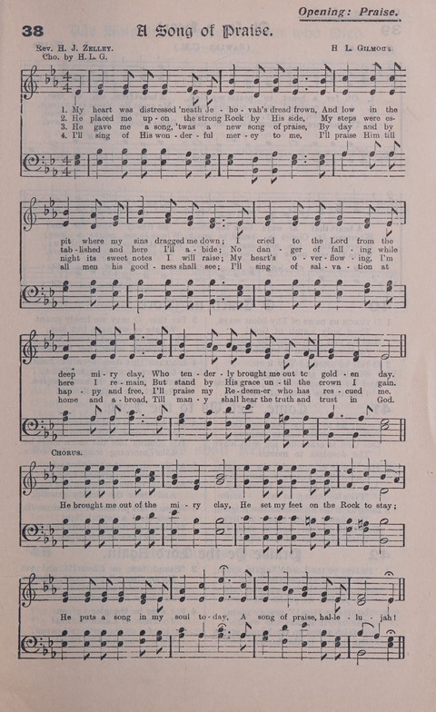 Celestial Songs: a collection of 900 choice hymns and choruses, selected for all kinds of Christian Getherings, Evangelistic Word, Solo Singers, Choirs, and the Home Circle page 35