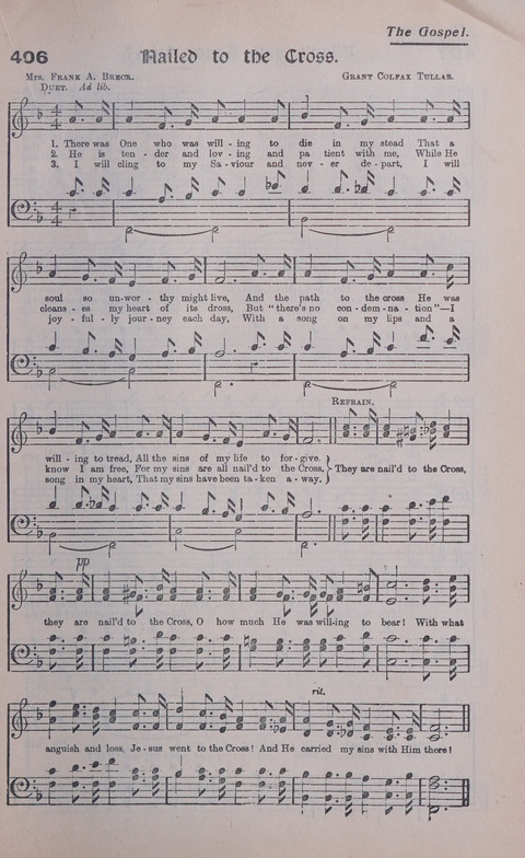Celestial Songs: a collection of 900 choice hymns and choruses, selected for all kinds of Christian Getherings, Evangelistic Word, Solo Singers, Choirs, and the Home Circle page 351