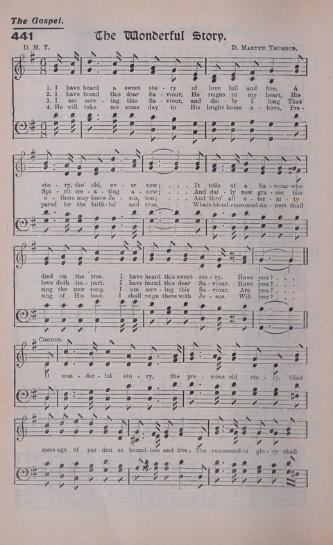 Celestial Songs: a collection of 900 choice hymns and choruses, selected for all kinds of Christian Getherings, Evangelistic Word, Solo Singers, Choirs, and the Home Circle page 384