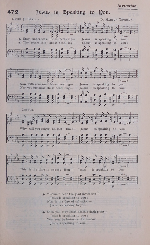 Celestial Songs: a collection of 900 choice hymns and choruses, selected for all kinds of Christian Getherings, Evangelistic Word, Solo Singers, Choirs, and the Home Circle page 413