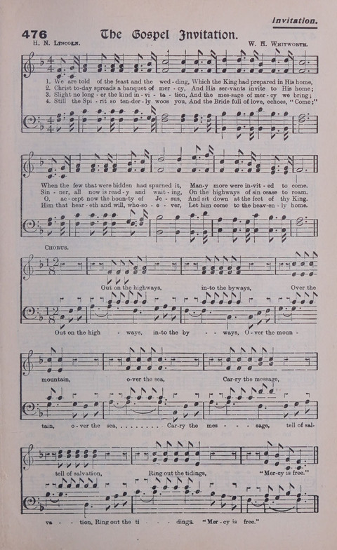Celestial Songs: a collection of 900 choice hymns and choruses, selected for all kinds of Christian Getherings, Evangelistic Word, Solo Singers, Choirs, and the Home Circle page 415