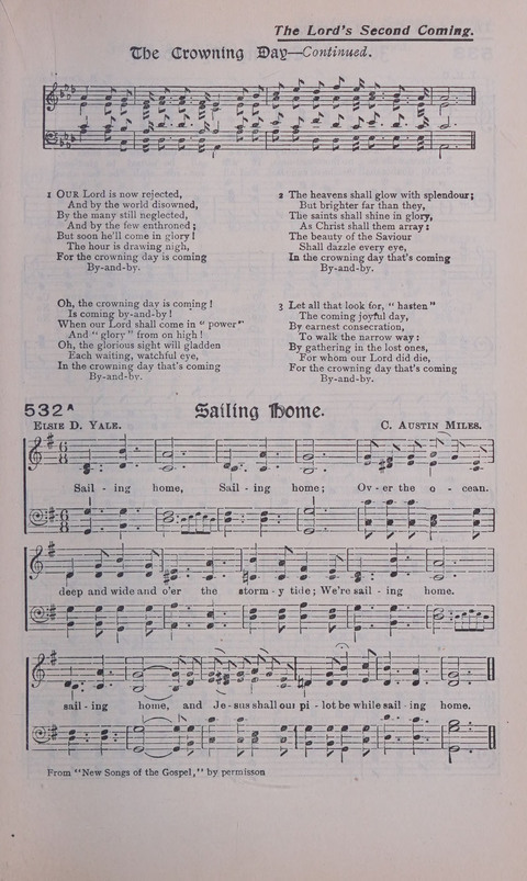 Celestial Songs: a collection of 900 choice hymns and choruses, selected for all kinds of Christian Getherings, Evangelistic Word, Solo Singers, Choirs, and the Home Circle page 469