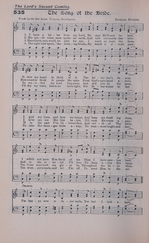 Celestial Songs: a collection of 900 choice hymns and choruses, selected for all kinds of Christian Getherings, Evangelistic Word, Solo Singers, Choirs, and the Home Circle page 472