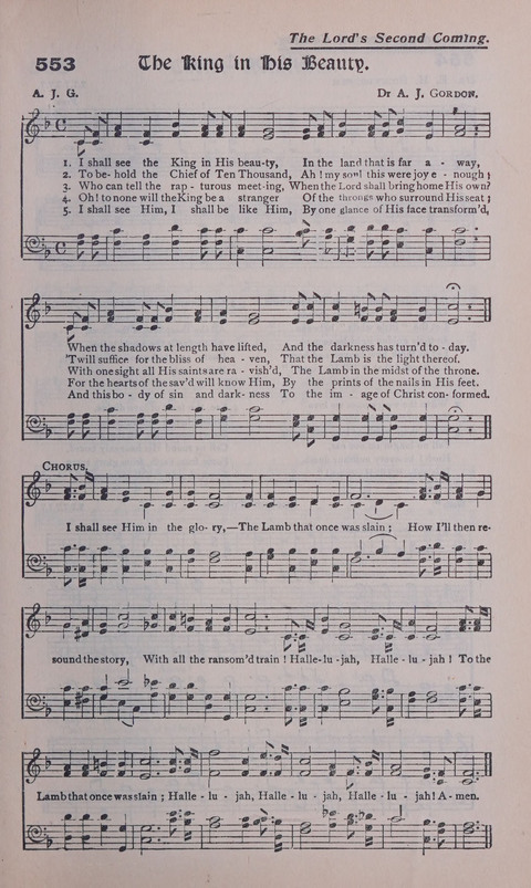 Celestial Songs: a collection of 900 choice hymns and choruses, selected for all kinds of Christian Getherings, Evangelistic Word, Solo Singers, Choirs, and the Home Circle page 489