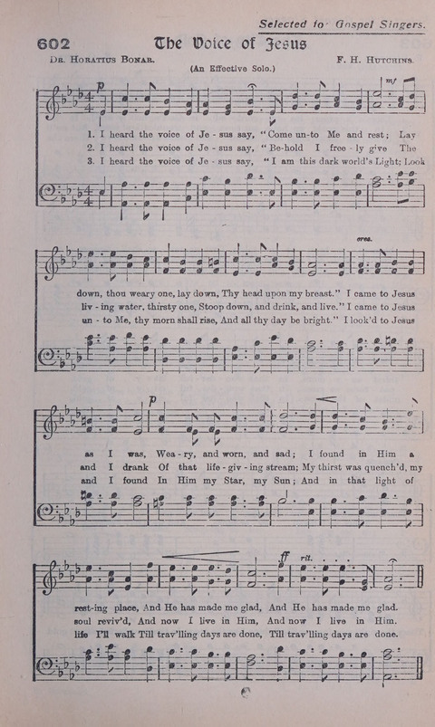 Celestial Songs: a collection of 900 choice hymns and choruses, selected for all kinds of Christian Getherings, Evangelistic Word, Solo Singers, Choirs, and the Home Circle page 531