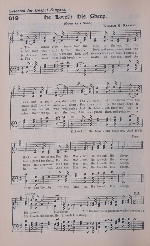 Celestial Songs: a collection of 900 choice hymns and choruses, selected for all kinds of Christian Getherings, Evangelistic Word, Solo Singers, Choirs, and the Home Circle page 548