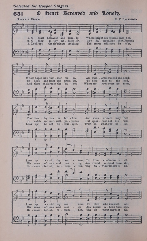 Celestial Songs: a collection of 900 choice hymns and choruses, selected for all kinds of Christian Getherings, Evangelistic Word, Solo Singers, Choirs, and the Home Circle page 560