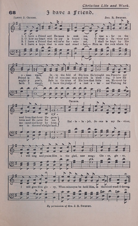 Celestial Songs: a collection of 900 choice hymns and choruses, selected for all kinds of Christian Getherings, Evangelistic Word, Solo Singers, Choirs, and the Home Circle page 59