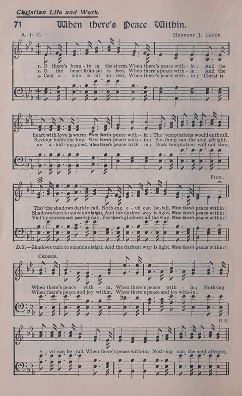 Celestial Songs: a collection of 900 choice hymns and choruses, selected for all kinds of Christian Getherings, Evangelistic Word, Solo Singers, Choirs, and the Home Circle page 62