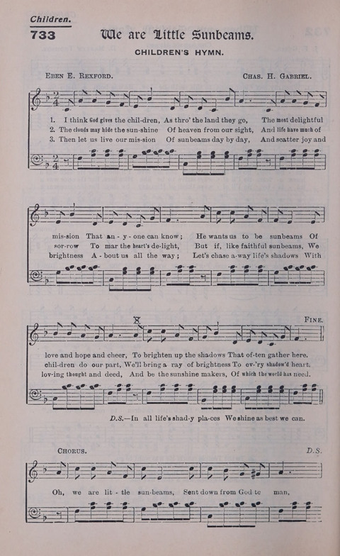 Celestial Songs: a collection of 900 choice hymns and choruses, selected for all kinds of Christian Getherings, Evangelistic Word, Solo Singers, Choirs, and the Home Circle page 658