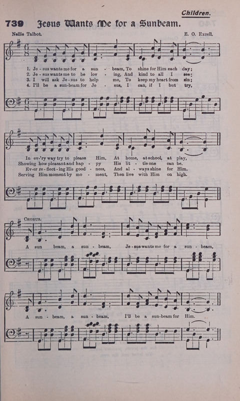 Celestial Songs: a collection of 900 choice hymns and choruses, selected for all kinds of Christian Getherings, Evangelistic Word, Solo Singers, Choirs, and the Home Circle page 663