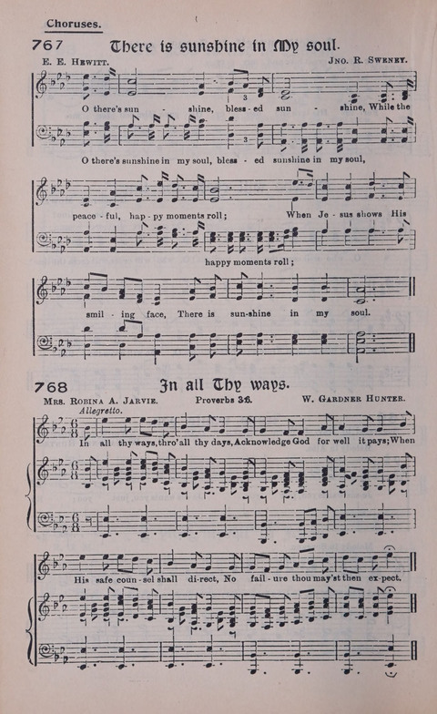 Celestial Songs: a collection of 900 choice hymns and choruses, selected for all kinds of Christian Getherings, Evangelistic Word, Solo Singers, Choirs, and the Home Circle page 678
