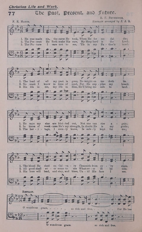 Celestial Songs: a collection of 900 choice hymns and choruses, selected for all kinds of Christian Getherings, Evangelistic Word, Solo Singers, Choirs, and the Home Circle page 68