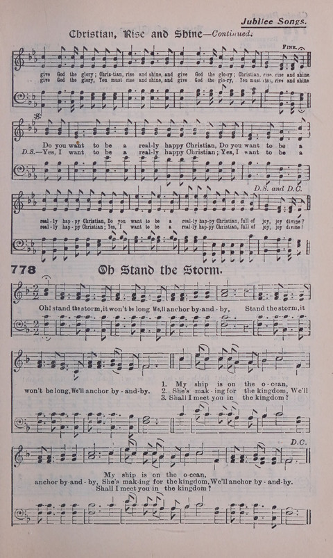 Celestial Songs: a collection of 900 choice hymns and choruses, selected for all kinds of Christian Getherings, Evangelistic Word, Solo Singers, Choirs, and the Home Circle page 685