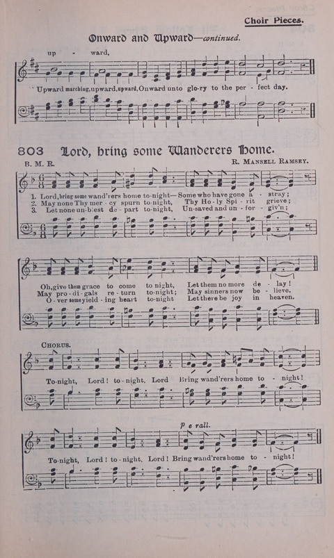 Celestial Songs: a collection of 900 choice hymns and choruses, selected for all kinds of Christian Getherings, Evangelistic Word, Solo Singers, Choirs, and the Home Circle page 713