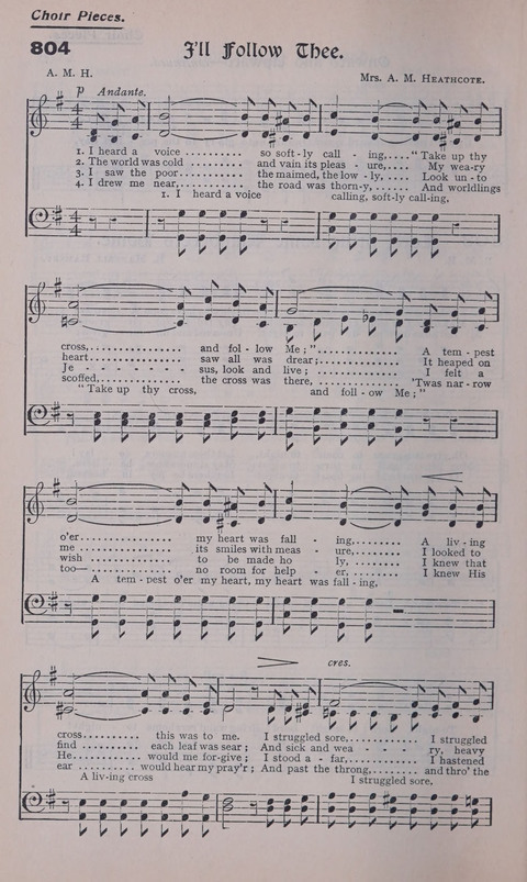 Celestial Songs: a collection of 900 choice hymns and choruses, selected for all kinds of Christian Getherings, Evangelistic Word, Solo Singers, Choirs, and the Home Circle page 714